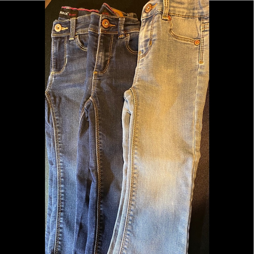 3 pair Jordache skinny jeans girls size 3t